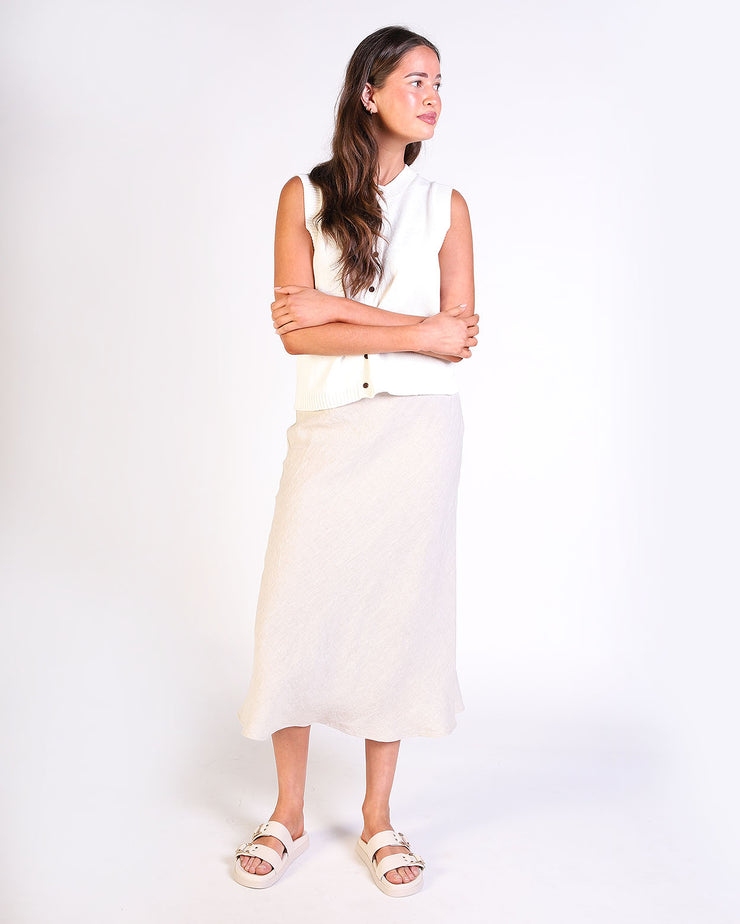 Rita Linen Skirt