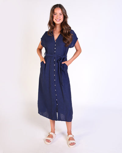 Saskia Linen Dress