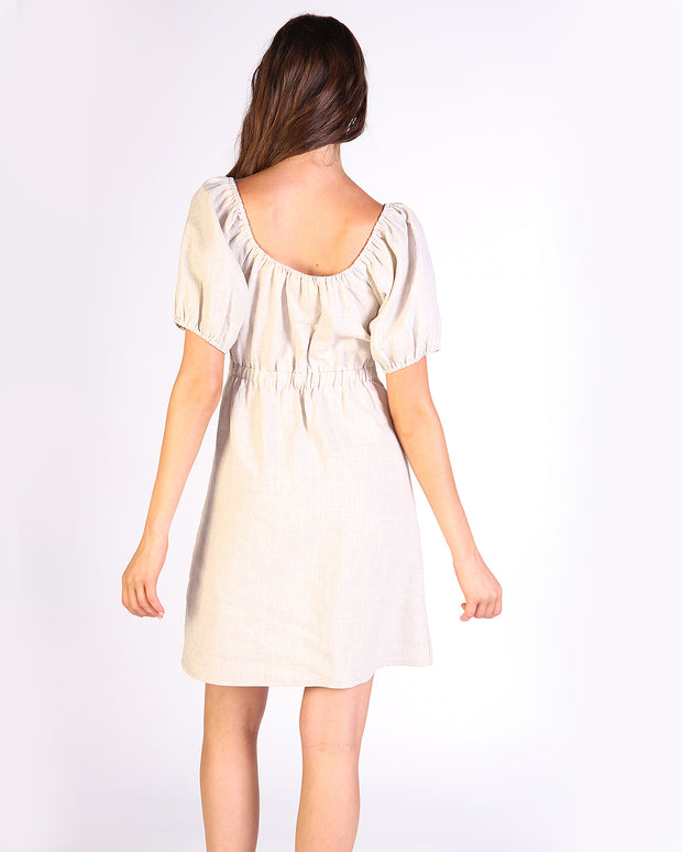 Paris Linen Dress