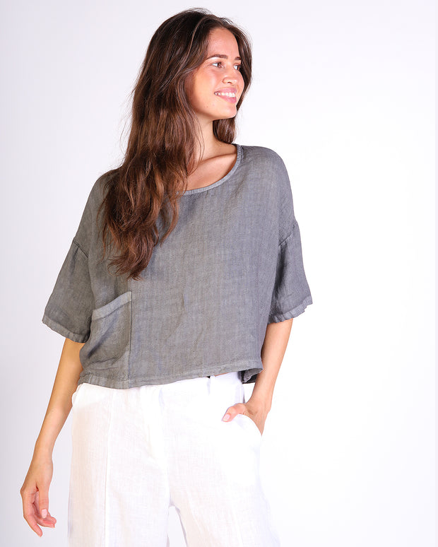 Ellison Linen Top