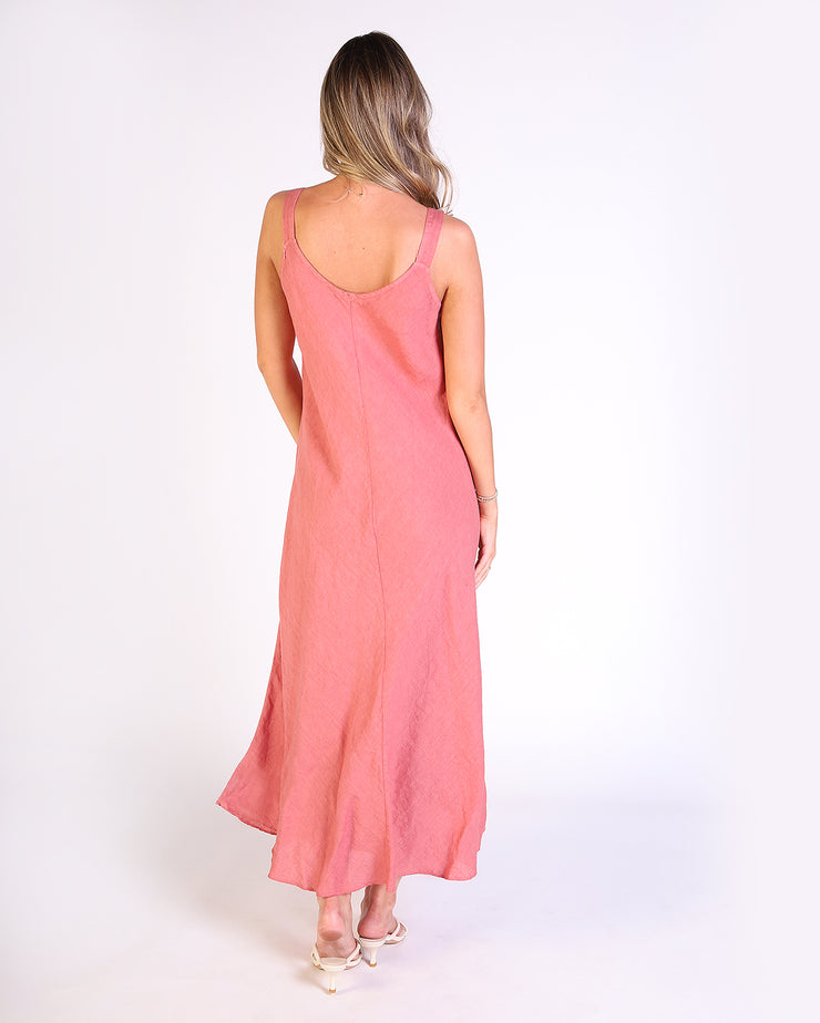 Aubree Linen Dress