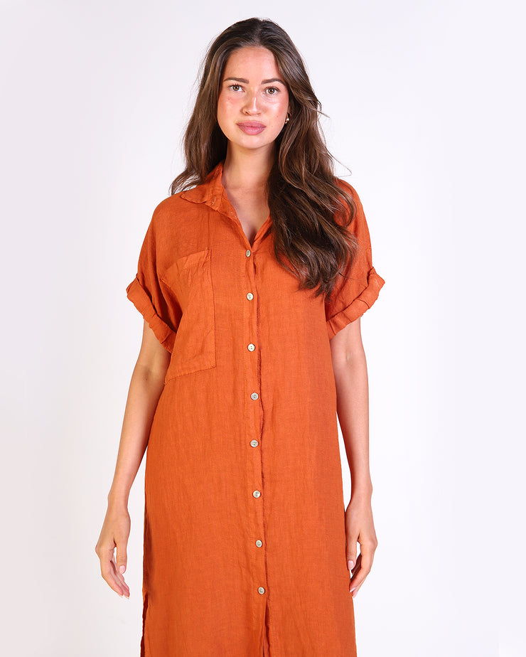 Amy Linen Dress