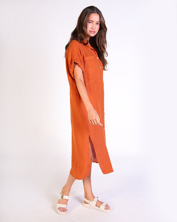 Amy Linen Dress