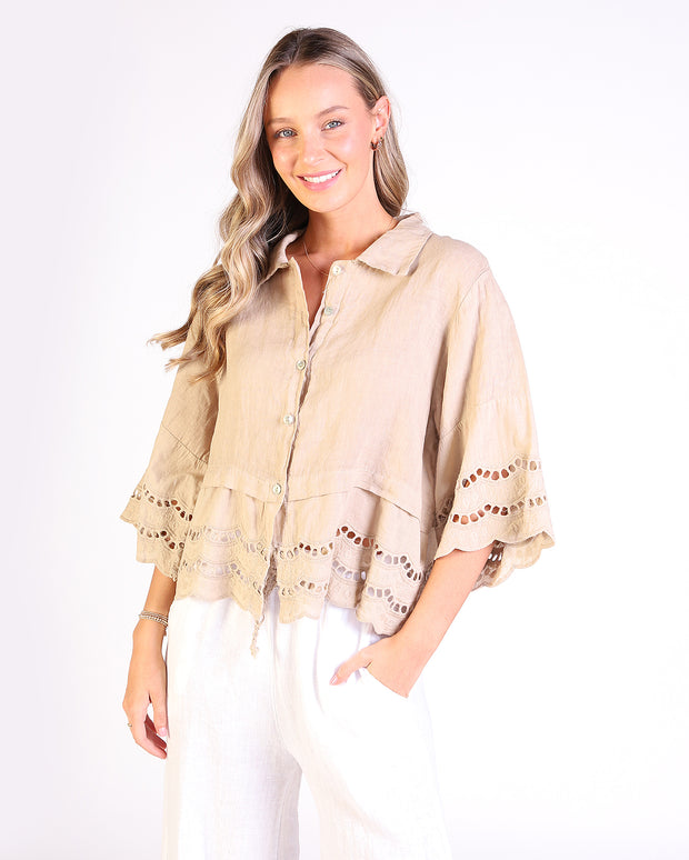 Cora Linen Shirt