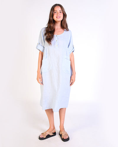 Isabel Linen Dress