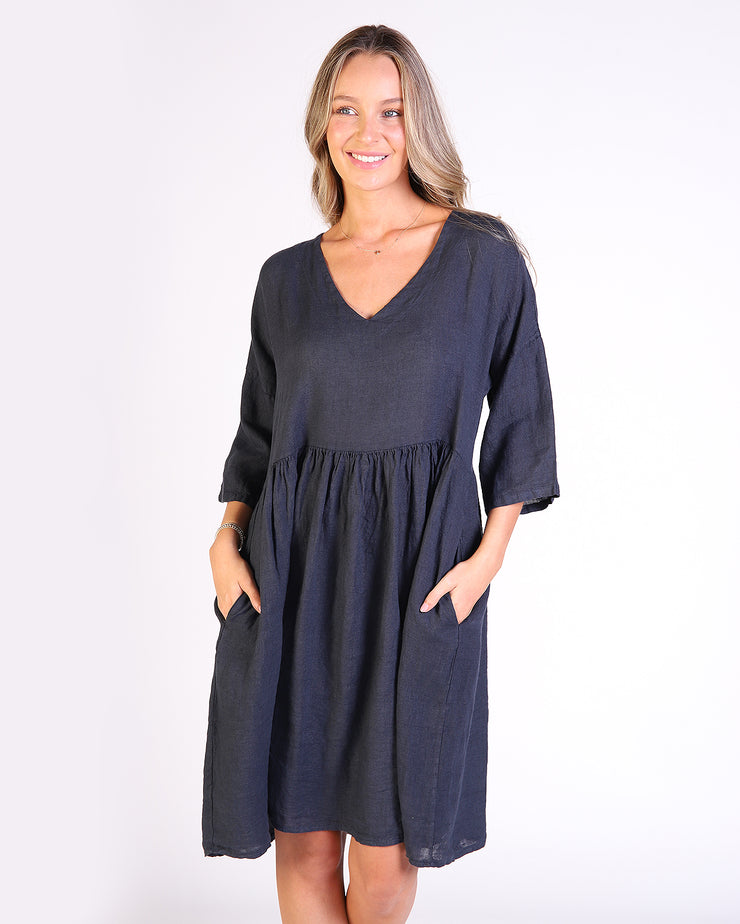 Ronda Linen Dress