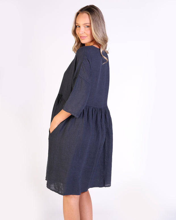 Ronda Linen Dress