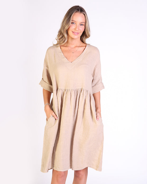 Ronda Linen Dress