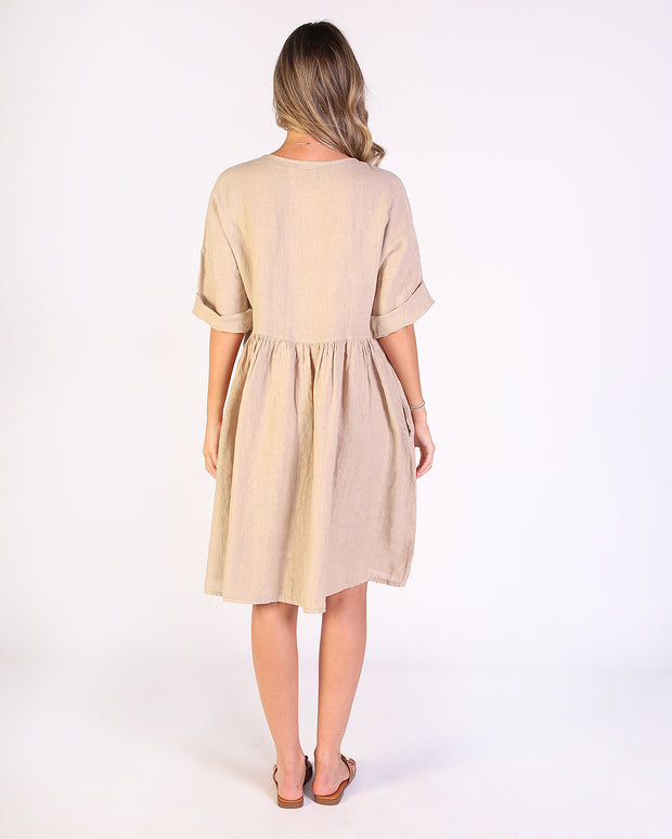 Ronda Linen Dress