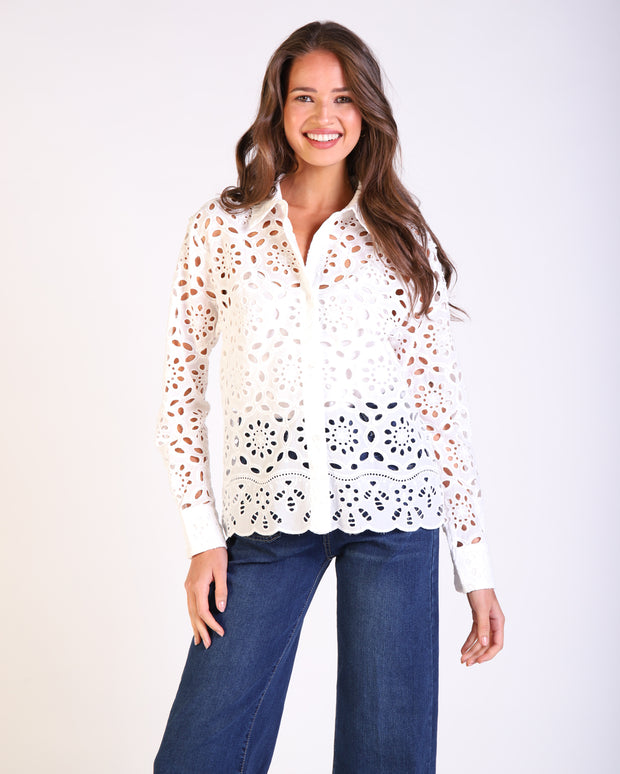 Mary Broderie Shirt