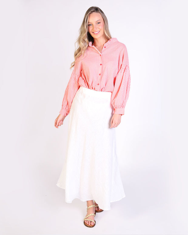 Sabrina Linen Skirt