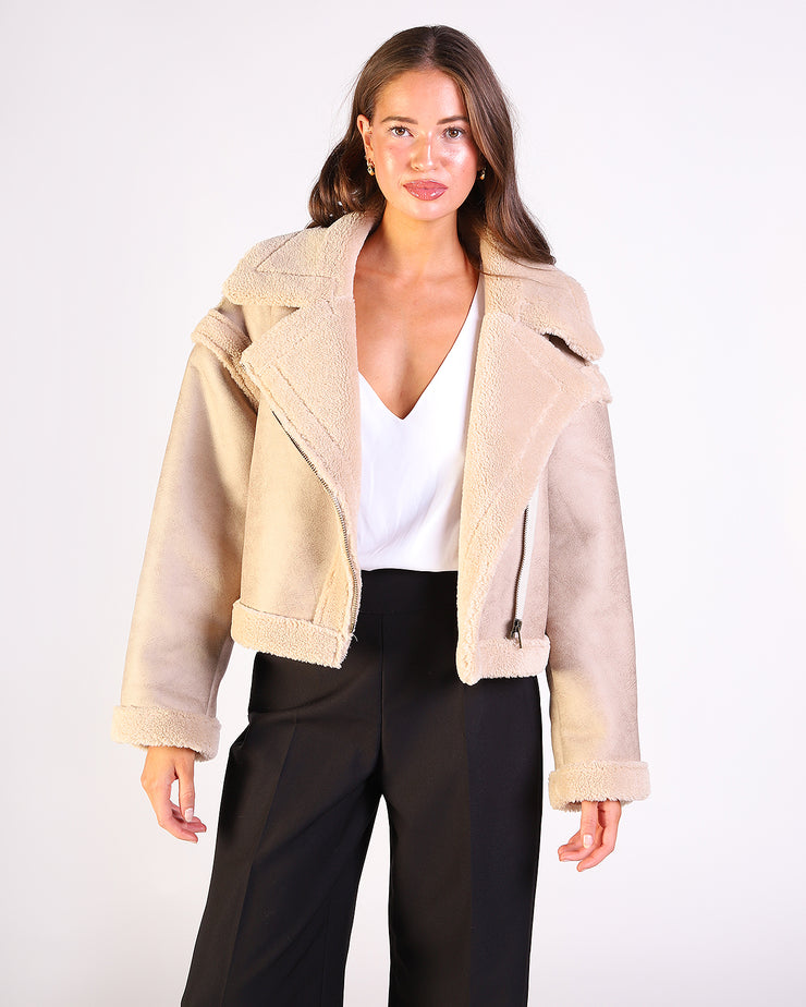 Zadie Aviator Jacket