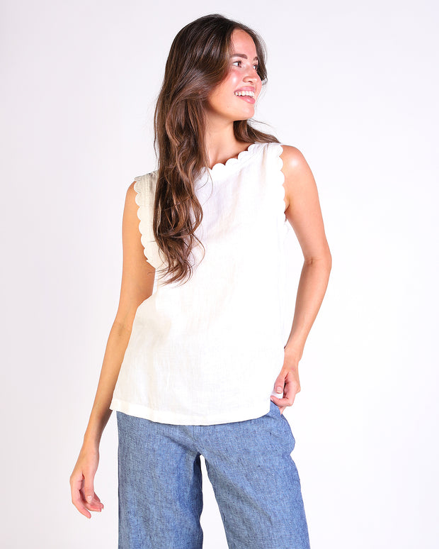 Lucy Linen Top