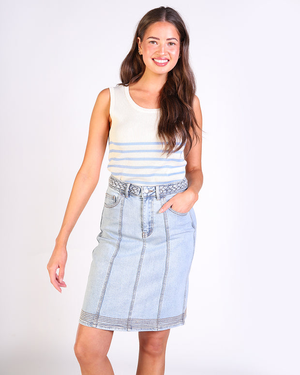 Amelia Denim Skirt